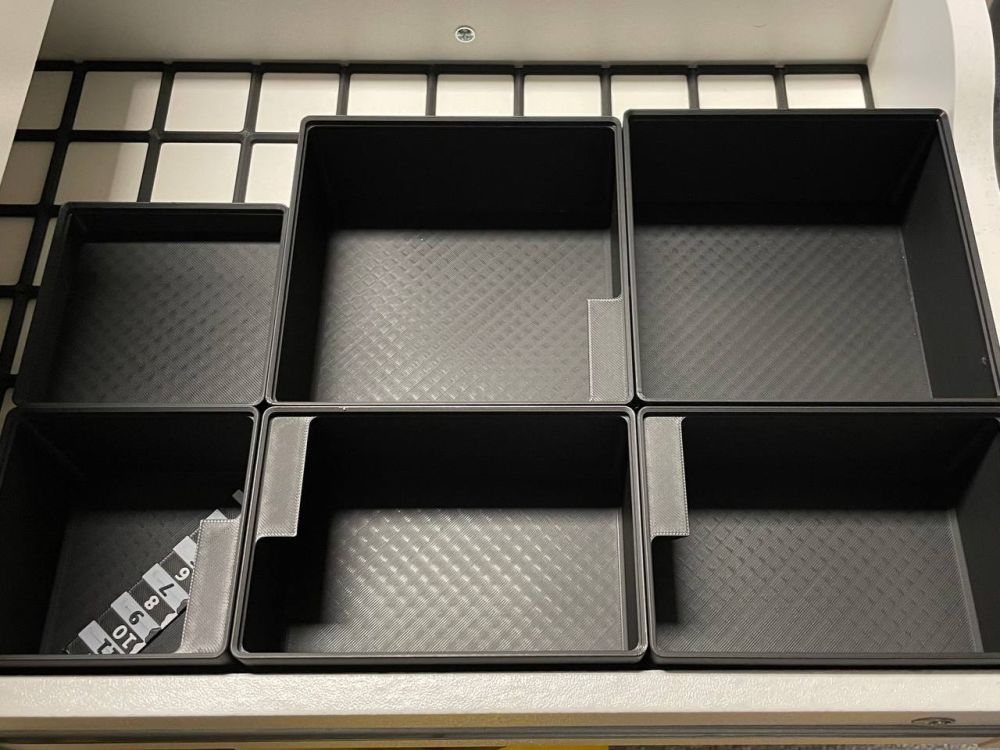 Gridfinity Storage Bins, 3D printed