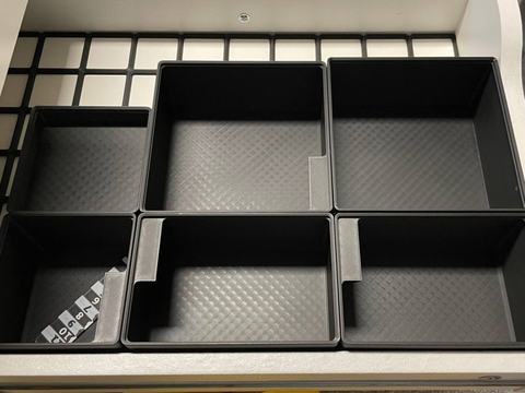 Gridfinity Storage Bins, 3D printed