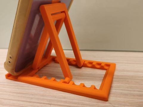 Adjustable Phone Stand, 3D printed